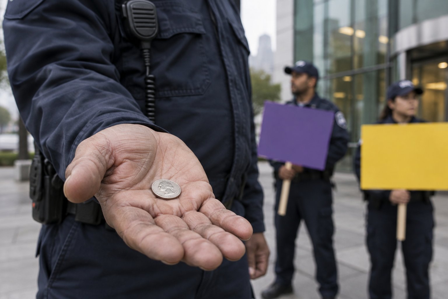 Guards at the World's Smartest Buildings Offered a Quarter, Vote to Authorize Strike