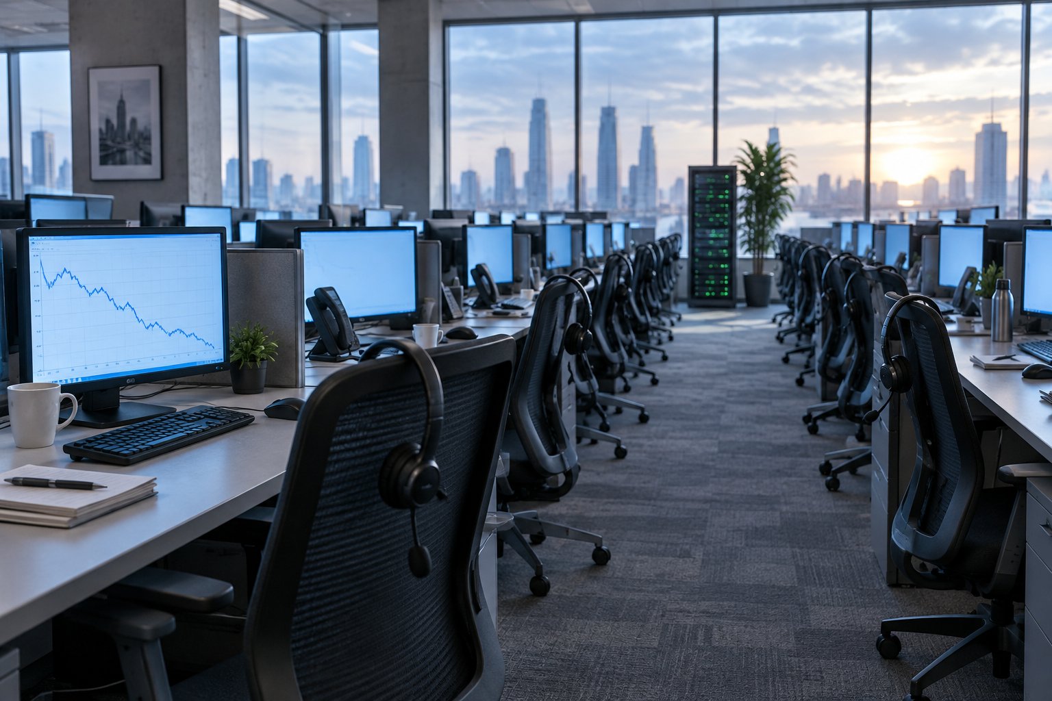 Why Is No One Answering the Phone? Goldman Finds US Call Center Jobs 39% Below Trend