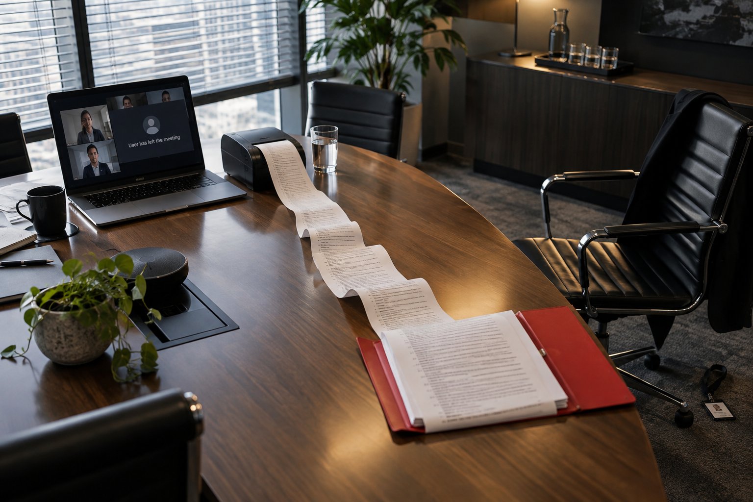 Note-Taker Bot Sends the Minutes to Every Attendee, Including the One Who Had Just Been Fired