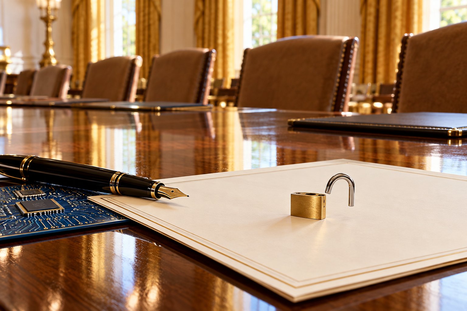 Trump and AI Chiefs Sign Voluntary Safety Pact, Giving Good Intentions a Signing Ceremony